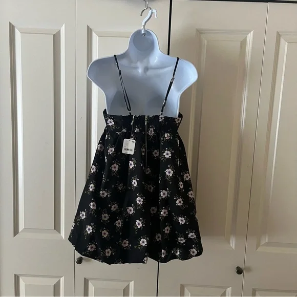 πΈπ€ Free People Floral Babydoll Mini Dress β New With Tags π€πΈ - Picture 3 of 7